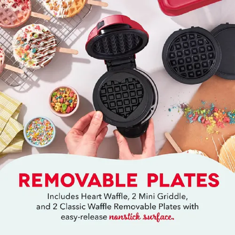 Miniatura 3 de Waflera con moldes intercambiables 3 en